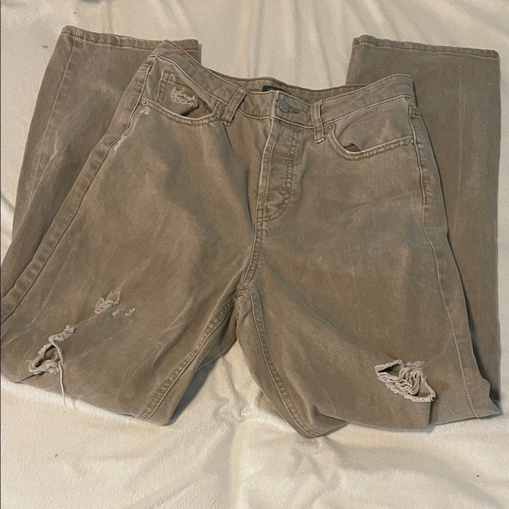 Wild fable Distressed Tan Jeans
